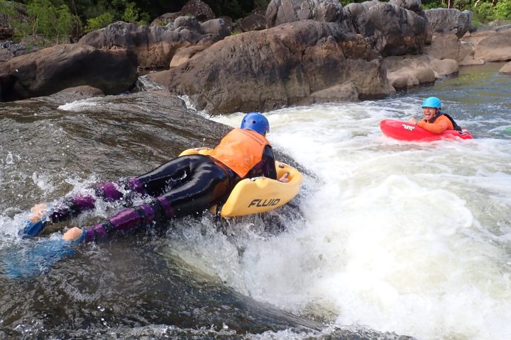 barron river boarding in waterfalls cairns