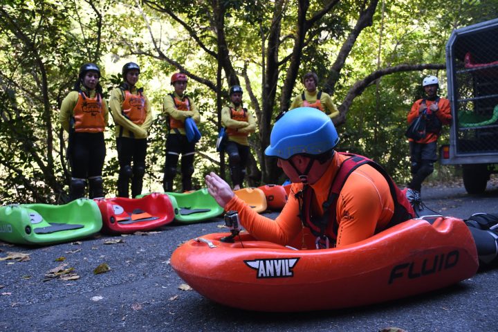 barron river boarding in the waterfalls cairns